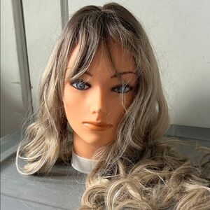 Blonde Wavy Hair Wig NEW